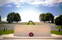 WW1 cemetery near Arras