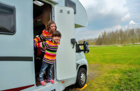 How to keep your kids entertained when camping abroad