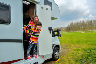 How to keep your kids entertained when camping abroad