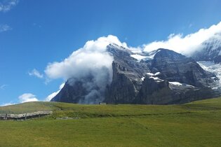North face of the Eiger Glacier