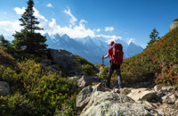 Hiking near Tour du Mont Blanc