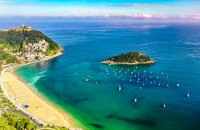 San Sebastian coast