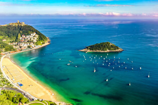 San Sebastian coast