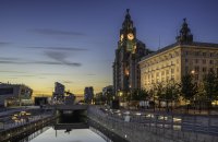 The Three Graces on Liverpools Pier One