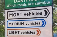 Dartmoor - Which roads are suitable