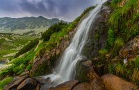 Idyllic mountain scenery in the Alps