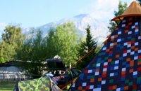 Spotty tent