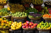Fresh fruit at market