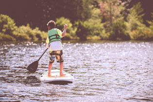 Stand up paddle boarding is becoming increasingly popular