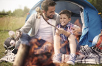 Family camping