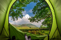 Wild camping