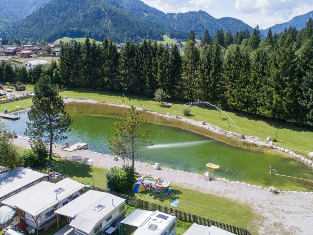 Camping Steinplatte