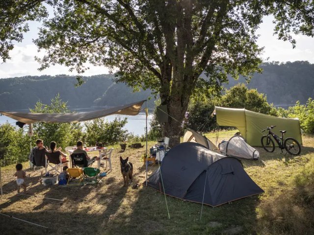 Camping Huttopia Lac de la Siauve