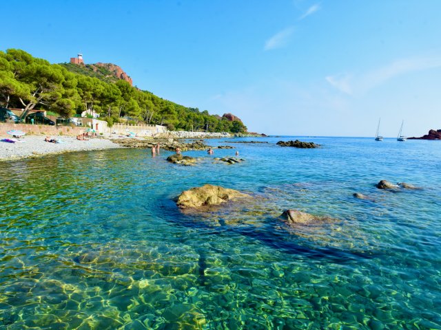 Camping La Plage Du Dramont