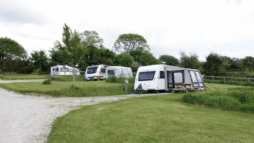 Carnon Wollas Touring Park in Truro, Cornwall