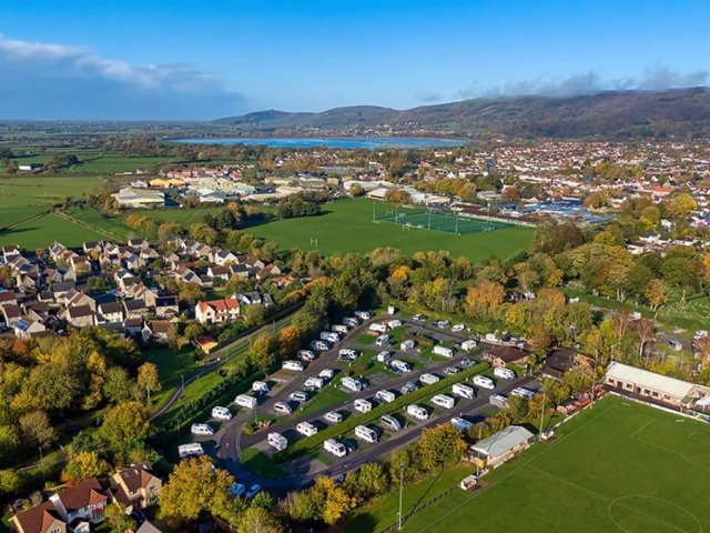 Cheddar Caravan and Motorhome Club Site