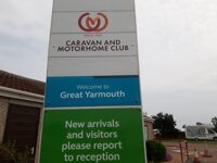 Great Yarmouth Racecourse Caravan and Motorhome Club Site