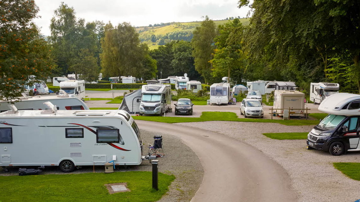 Castleton Caravan and Motorhome Club Site Alan Rogers