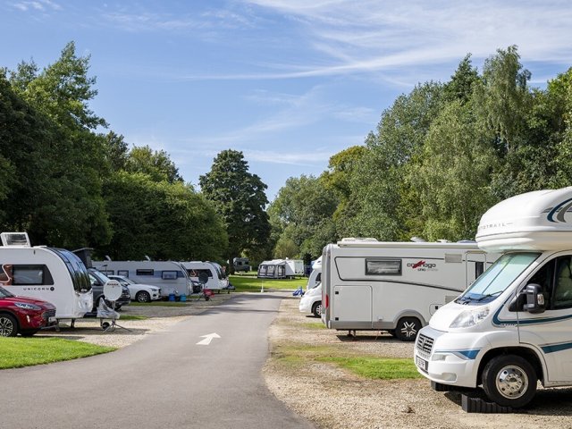 Cirencester Park Caravan and Motorhome Club Site