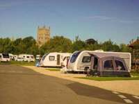 Tewkesbury Abbey Caravan and Motorhome Club Site