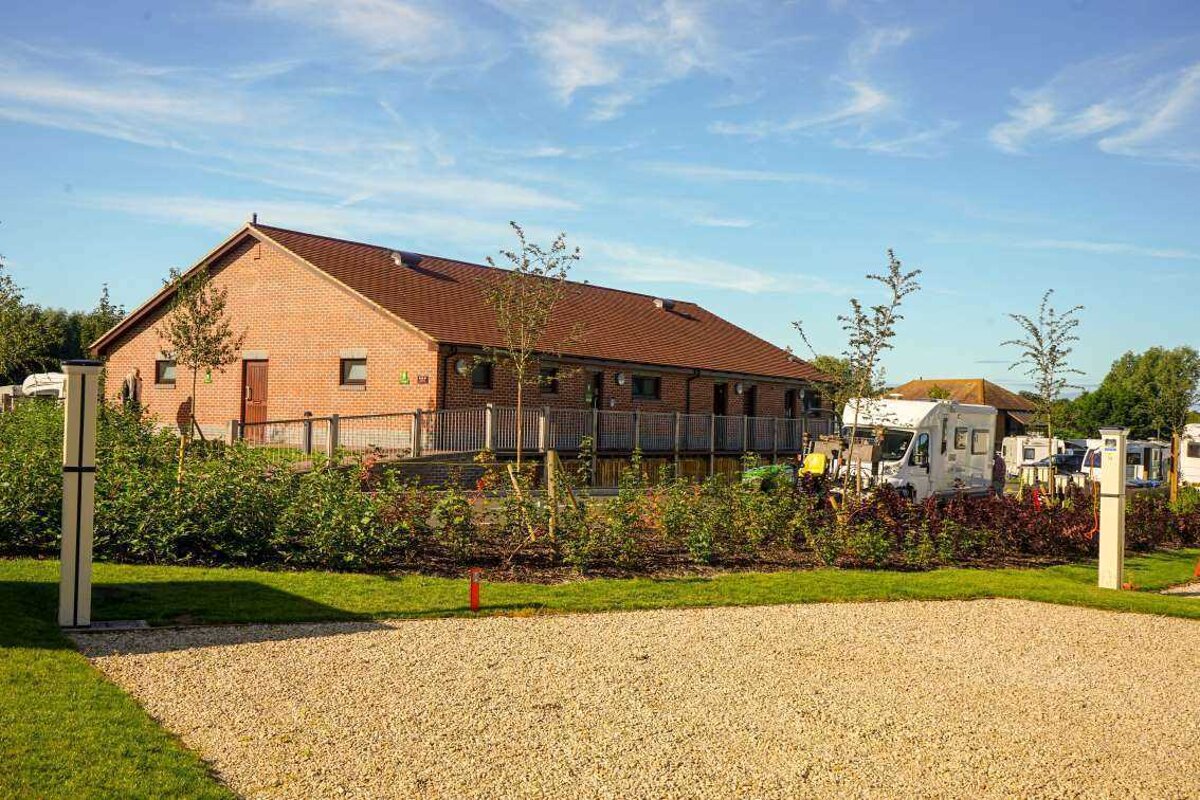 Tewkesbury Abbey Caravan and Motorhome Club Site Alan Rogers