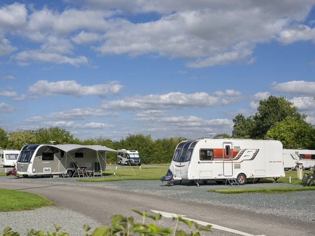York Rowntree Park Caravan and Motorhome Club Site