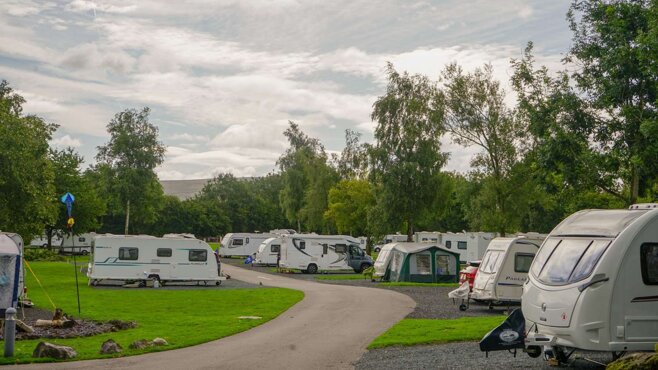 Wharfedale Caravan And Motorhome Club Campsite