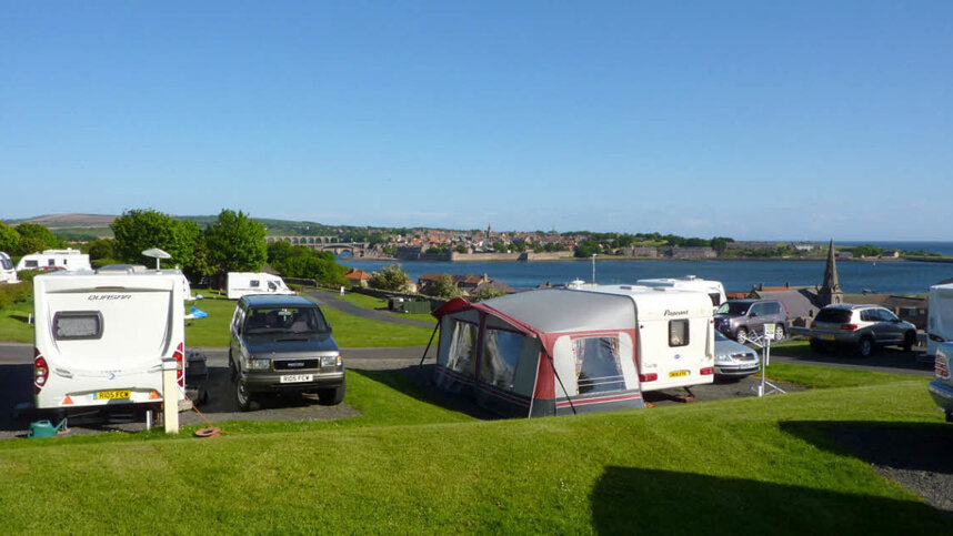 Berwick Seaview Campsite in Spittal