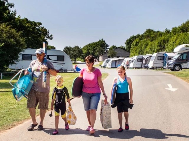 Freshwater East Caravan and Motorhome Club Site