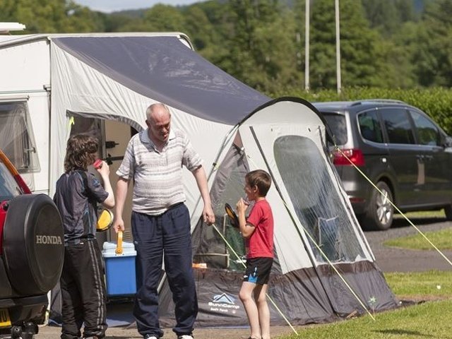 Jedburgh Camping & Caravanning Club Site