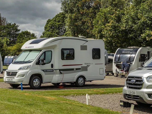 Forfar Lochside Caravan and Motorhome Club Site