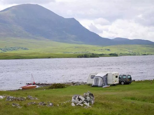 Altnaharra Lairg Caravan and Motorhome Club Site