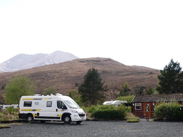Kinlochewe Caravan and Motorhome Club Site