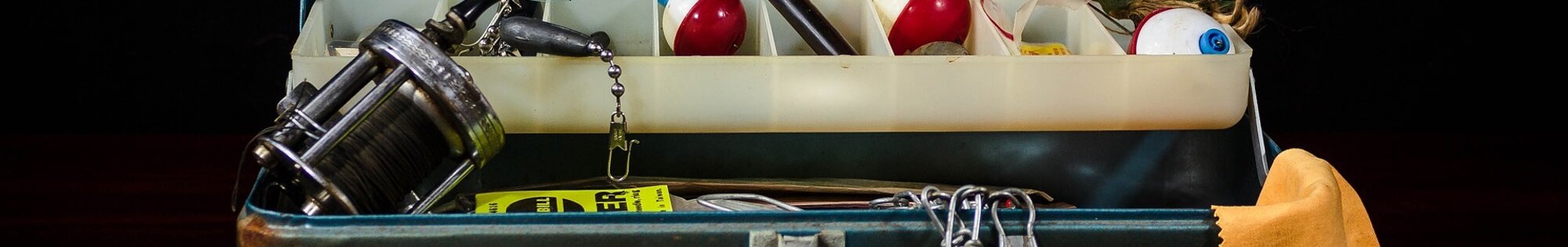 Essential Fishing Equipment background image