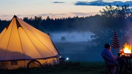 How to take your trip to the next level with luxury camping