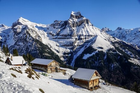 Skiing and Camping in France