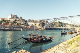 Camsping near Porto, Portugal