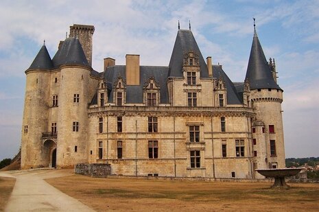 Castle Rochefoucauld of Poitou-Charentes