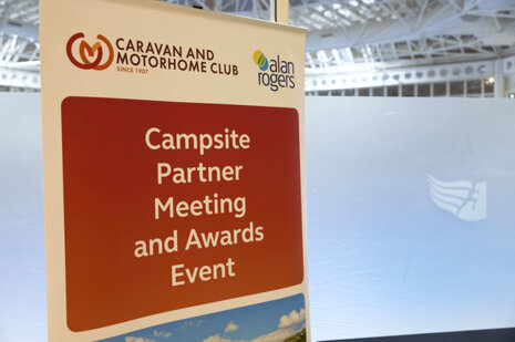 Alan Rogers & the Caravan and Motorhome Club Awards 2022