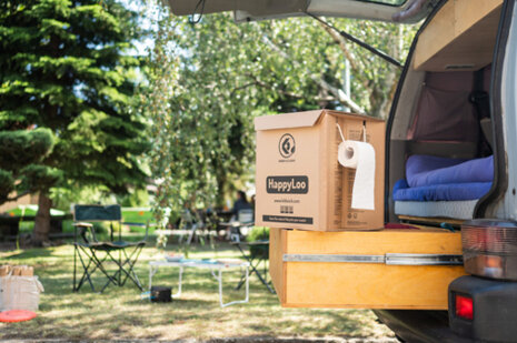 HappyLoo - portable camping toilet
