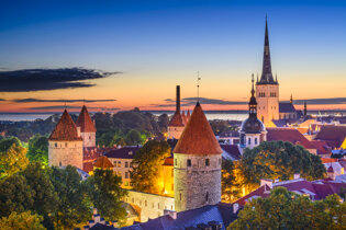 Tallinn Old Town, Estonia
