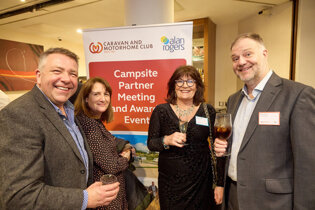 Alan Rogers & the Caravan and Motorhome Club Awards 2023