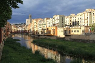River Onyar, Girona, Catalunya