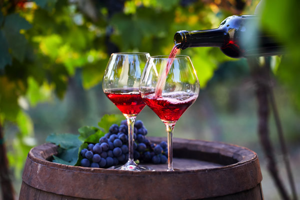 Why not enjoy a glass of wine?