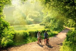 Countryside cycling