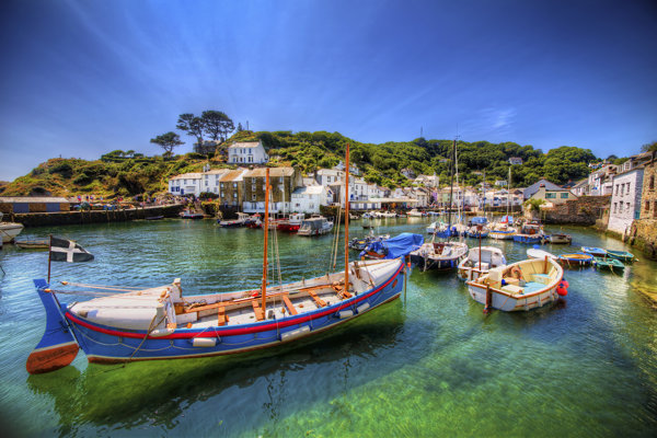 fishing port of Polperro, Cornwall