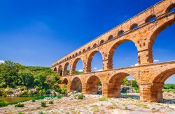 Pont du Gard in Provence, France