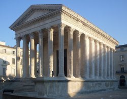 Maison Carrée, Nîmes - Completed in 2 AD