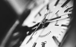 Close up of clock