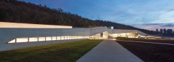 New Lascaux IV exterior at night